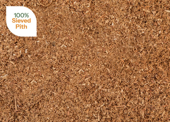100% Sieved Pith